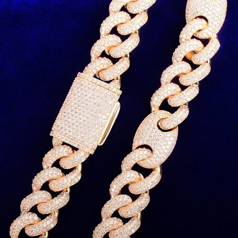 12/18mm coffee curb chain