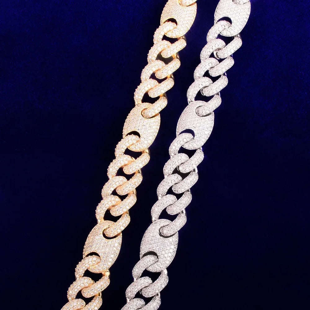 12/18mm coffee curb chain