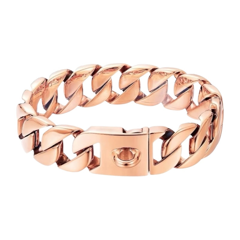Le Cuban XL 32mm «Rose Gold»