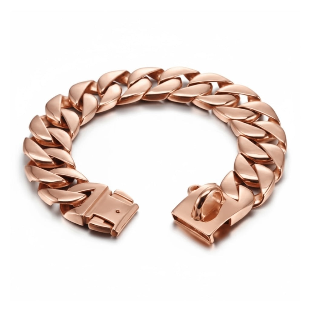 Le Cuban XL 32mm «Rose Gold»