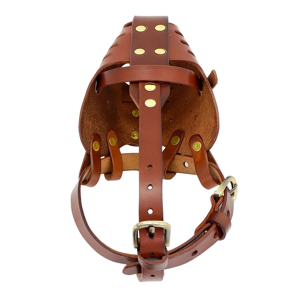 Leather muzzle