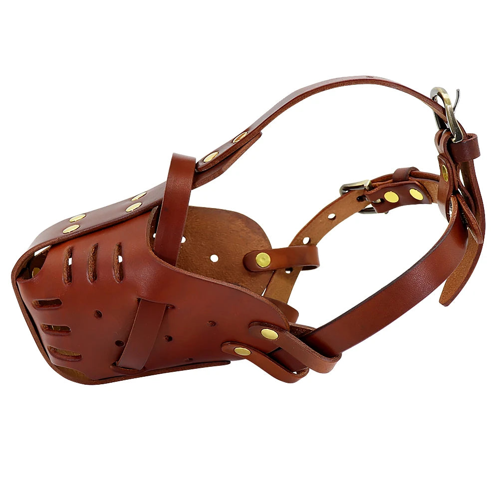 Muselière tout cuir